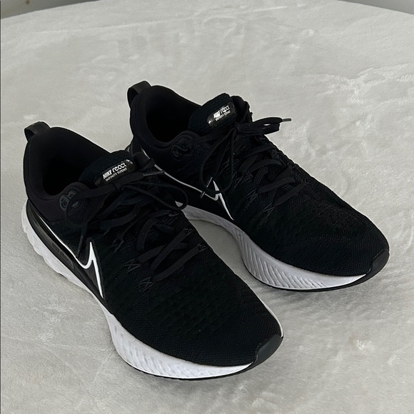 Nike Shoes - Nike React Women's Black and White Running Sneakers. Size 11.